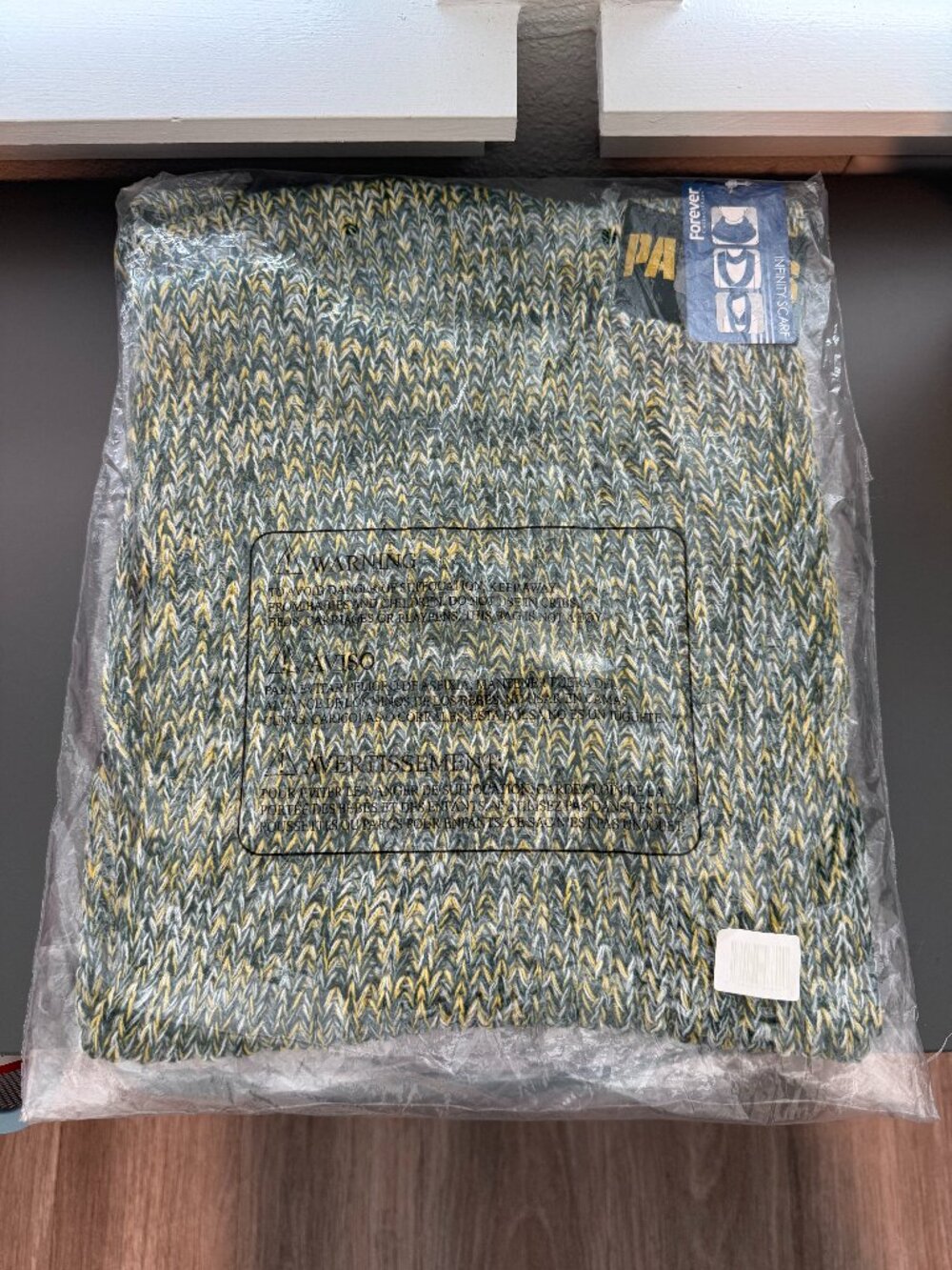 NFL Green Bay Packers Infinity Scarf New With Tags